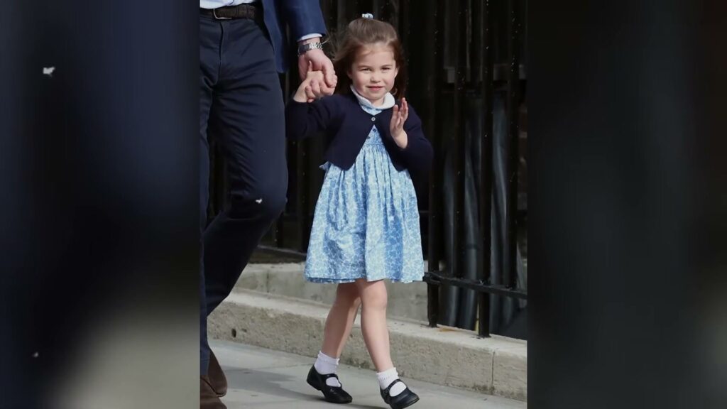 Holding a hand on the way to church