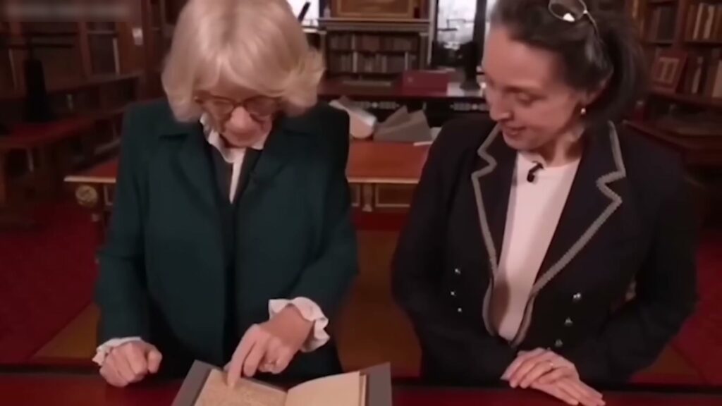 Archive visit, a very old book