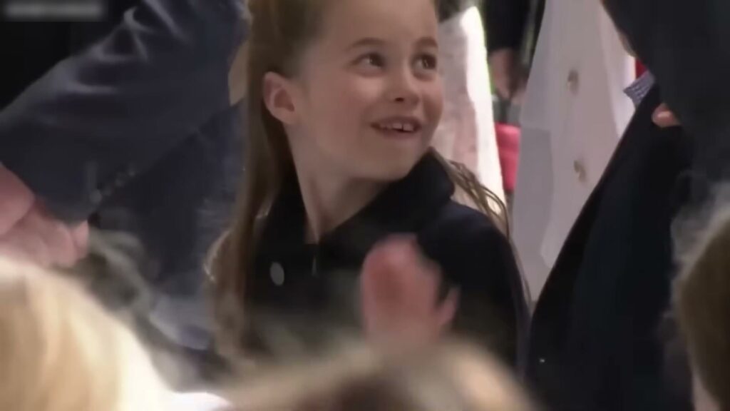 Spotted something in the crowd that nobody else had
